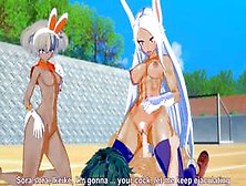 Threesome With Mirko And Bea (3D Hentai)