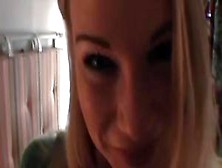 Pungent Blonde Brooke Blowing Rod Well