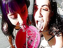 Charlotte Sartre And Lydia Black These Bitches Love Anal And Piss - Pissvids