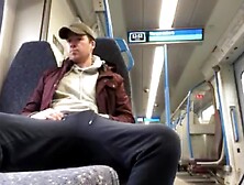 Wanking On A Train