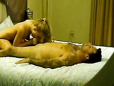 Blonde Cougar Filled With Cum And Fuck To Orgasm