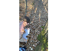 German Boy Self Facial Cum Piss In Public Forest Woods Naked Outdoor Jerk Off Small Dick Big Cock Muscle Straight Guy