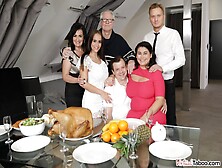 Family Orgy On Thanksgiving - Free Full Vr Video By Virtualtaboo. Com