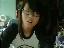 Cute Asian On Webcam. Mp4