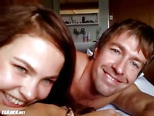 Happy Russian Couple Fuck.