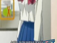 Sex In The Train With The Cute Girl Of The Class - Hentai English Sub