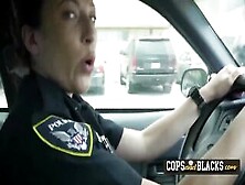 Slutty Female Cop With Big Tits Is Getting Fucked In Doggystyle!