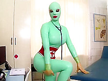 Latex Lucy With Green Latex
