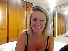 Blond Milf Shows Her Beauty Big Tits