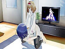 Mmd Girls Try A New Toy (Ecchy1994)