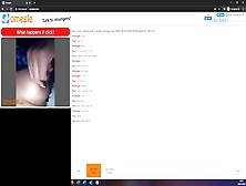 Omegle- Teen Plays With Her Tits