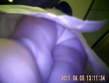 53. Upskirt2011 - White Skirt And White Panties