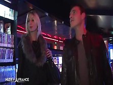 Amateur French Blonde Visiting Sex Shop