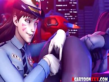 Overwatch Heroes Get Fucked Hard After Blowjob Time