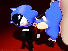 Morgana Dressed As Sonic