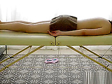 Teenmegaworld - Tricky-Masseur - Lad Massages Naked Brunette