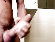 Chris Diamond Playing With His Huge Cock And His Cumshot