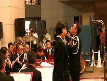 Time To Say Goodbye.  Japanese Navy Band