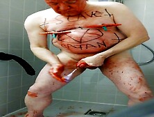 Satan Slave Makes His Own Body Bleed Part