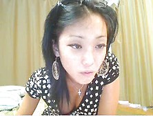 Asian Webcam Girl Tease And Strip