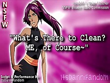 【Nsfw Bleach Audio Rp】 You Agree To Help Clean Up Yoruichi's Charming & Sweaty Body~ 【F4M】