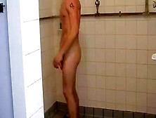 Gym Shower,  Public Shower Spy Cam
