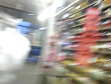 Public Cum On Unknowing Girl In Store