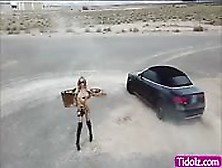 Ts Aubrey Kate Rides Dudes Cock In The Car