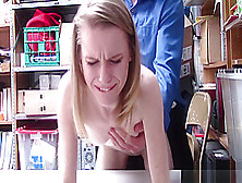 Nervous Petite Russian Thief Got Caught And Fucked