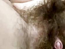 Unshaved Twat Huge Clitoris Closeup Crazy Sexy Bush