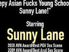 Creepy Asian Fucks Young School Girl Sunny Lane!