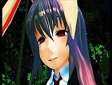 Touhou Mmd Reisen Sex In The Forest