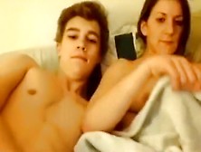 Lucky Young Guy Lets His Girl's Friend Take His Virginity