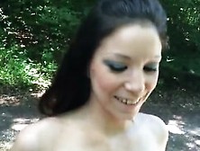 German Gets Fucked And Naked Outdoors