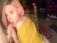 Pink Hair,  Cock Sucking,  Makeup,  And Toys