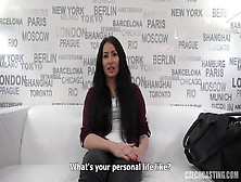 Barbora Is A Black Haired Woman Who Got Fucked During A Job Interview And Liked It