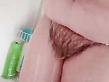 My Bbw Wife Loves Soaping Her Hairy Holes In The Shower