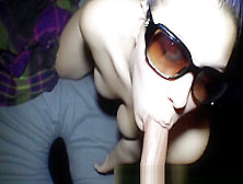 Shy-Eyez & Tha Cumshot King (Pov Naked Bedroom Sunglasses Blowjob & Facial)