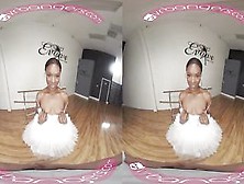 Vrbangers. Com-Hawt Black Ballerina Gets Her Twat Stretched And Screwed Hard