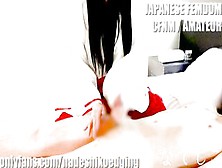 Edging Hand Job While Stroking Testicles / Japanese Fem Dom Cfnm Amateur Cosplay