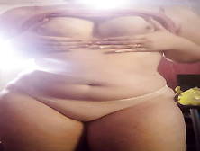Curvy Teen Shows Big Tits And Big Ass