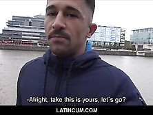 Straight Latino With Muscles Paid Cash For Gay Sex