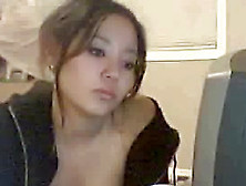 Cam Girl In Pajamas Flashes Tits And Ass
