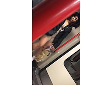 Slim Chunky,  Light-Skin Hottie On The Train (Busted)