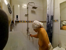My 50Yrs Fat Saggy German Wife Showers