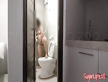I Enjoyed Watching My Kinky Fine Ex-Wife While Taking A Shower Suck Her Wide Twat