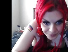 Redhead Vampire Girl Creamy Squirt