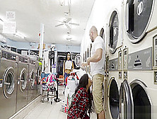 Teen At Laundromat Spied On