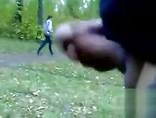Masturbating In The Local Park To A Couple Of Women