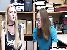 Hot Shoplifter Fucked While Bf Watching